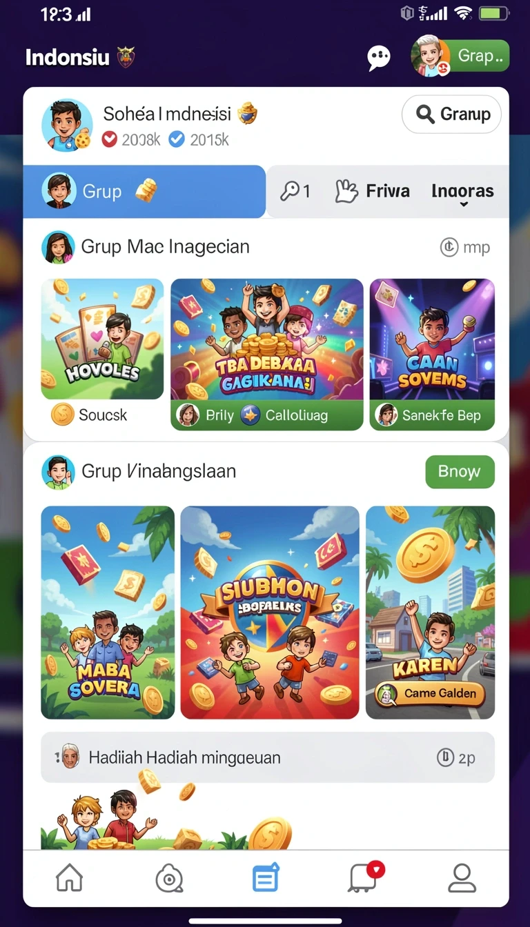 Tampilan utama aplikasi 88main App APK Terbaru yang intuitif dan efisien.