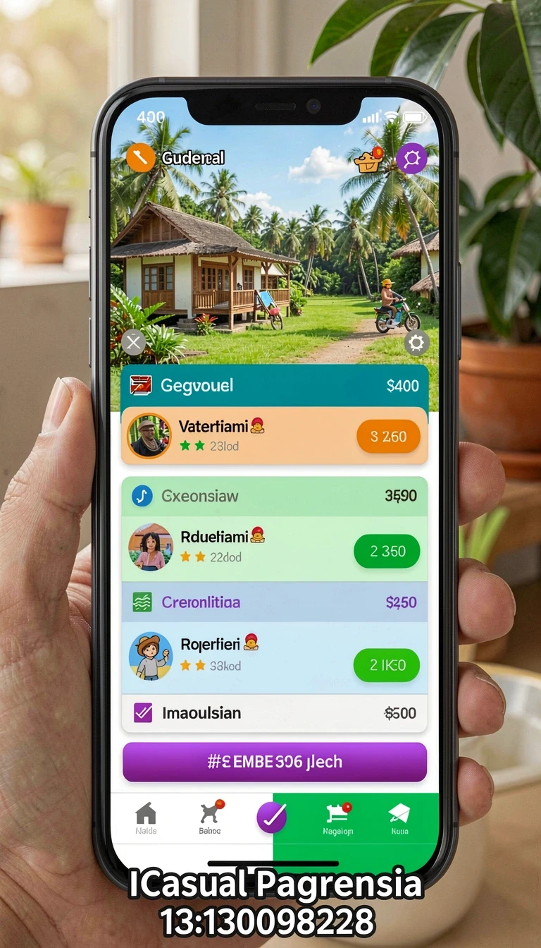 Tampilan utama aplikasi Review Aplikasi awanluck yang intuitif dan efisien.