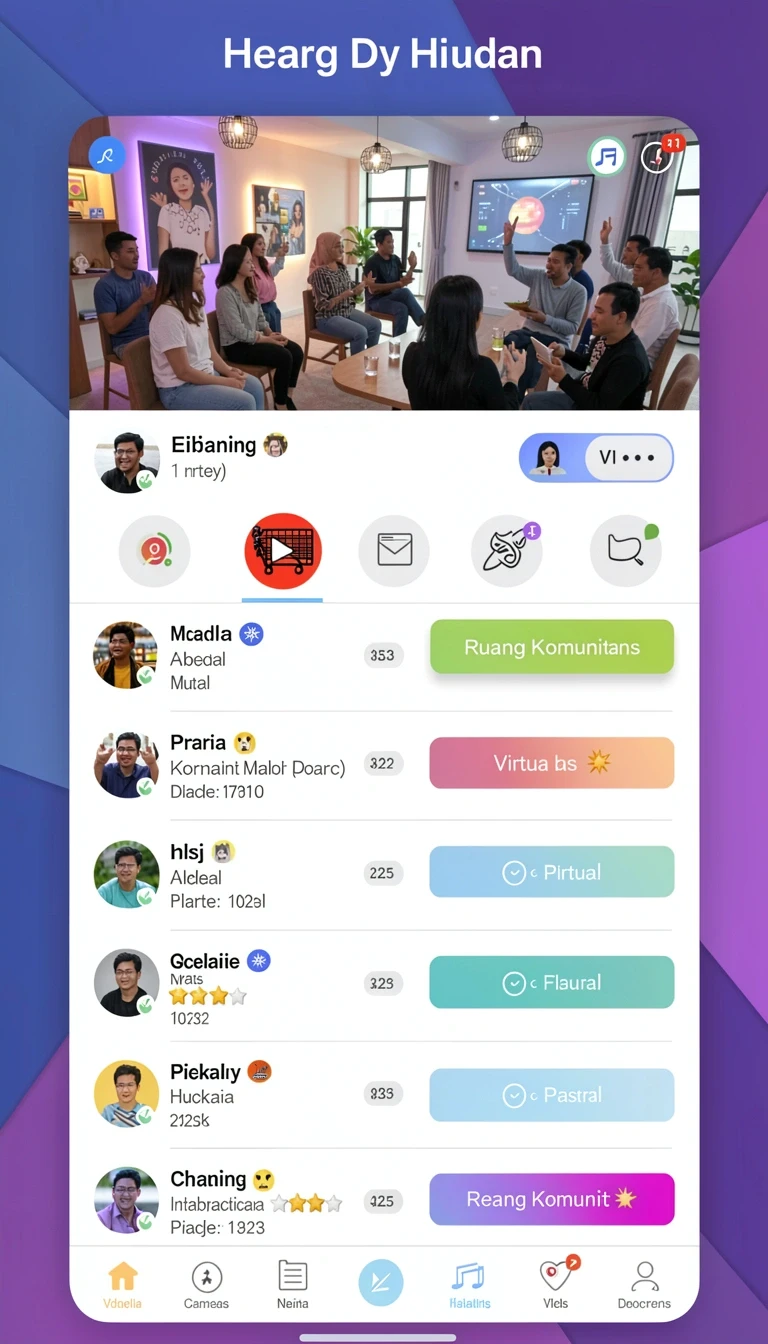 Tampilan utama aplikasi Review Aplikasi mamibet Versi Terbaru yang intuitif dan efisien.