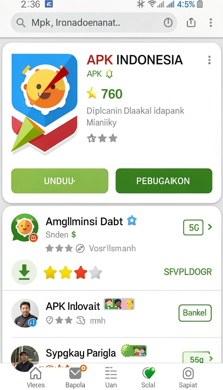 Tampilan utama aplikasi Review Aplikasi bosplay77 yang intuitif dan efisien.