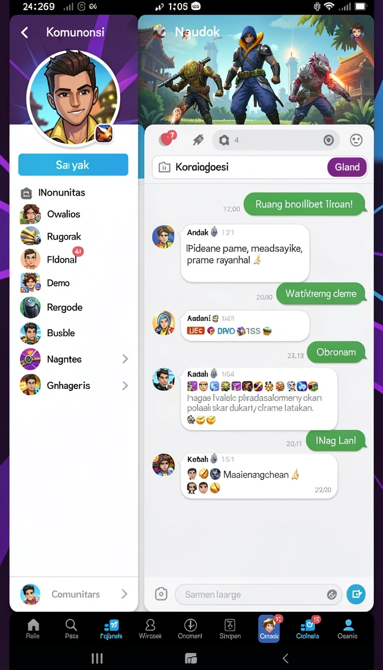 Tampilan utama aplikasi Download myslot188 APK untuk Android yang intuitif dan efisien.