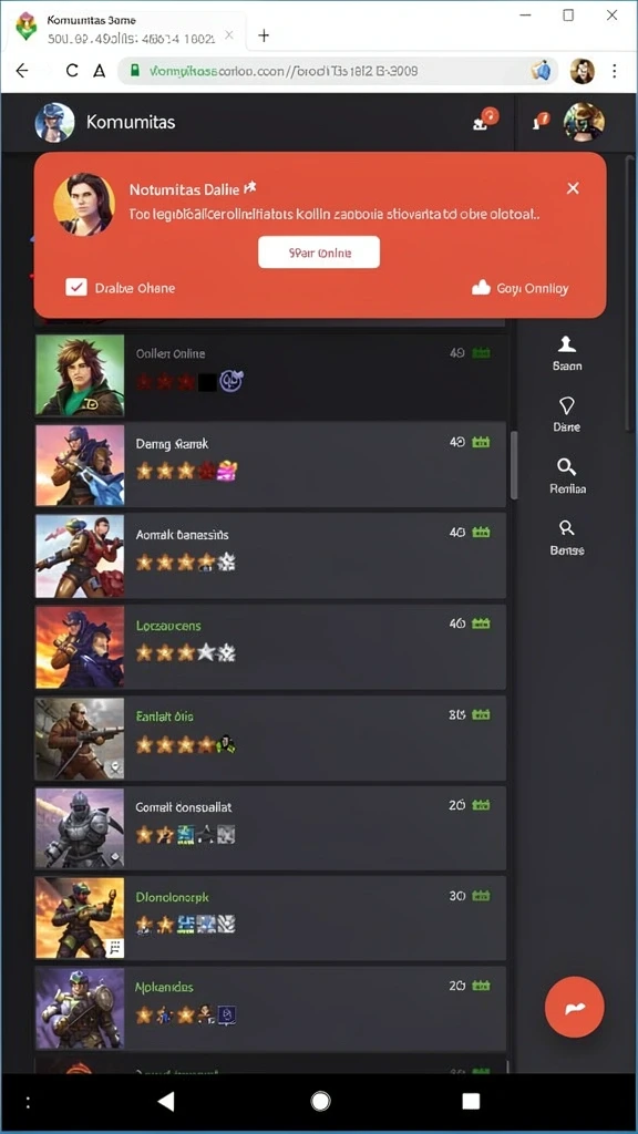 Tampilan utama aplikasi premium303 App APK Terbaru yang intuitif dan efisien.